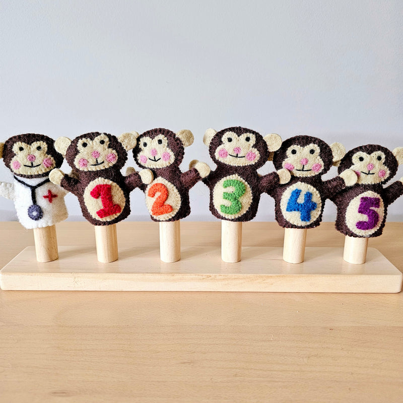 Finger Puppet Stand or Grapat Ring Holder Only 6 Rods Best Seller