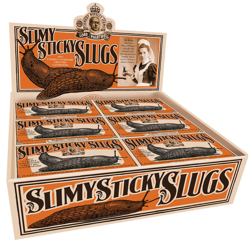 House of Marbles Slimy Sticky Slugs 2pcs Sensory Fidget Toys Travel Toys 5yrs+