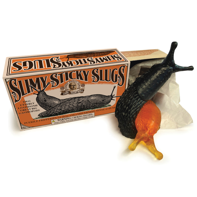 House of Marbles Slimy Sticky Slugs 2pcs Sensory Fidget Toys Travel Toys 5yrs+