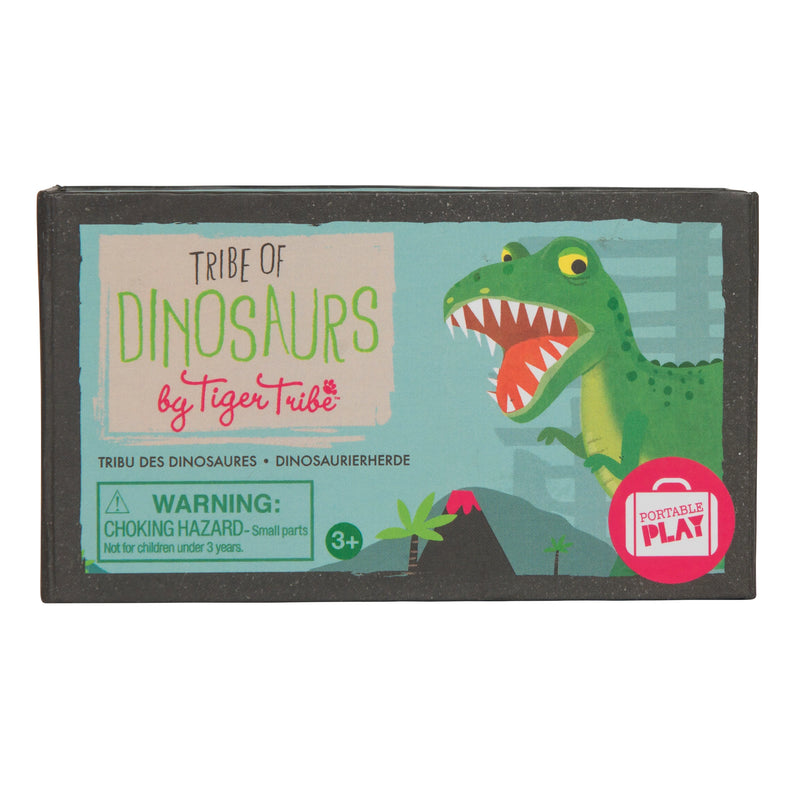 Tiger Tribe Tribe of Dinosaur 6pc Playscape Travel Toys 3yrs+