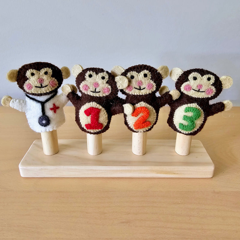 Finger Puppet Stand 4 Rods Best Seller