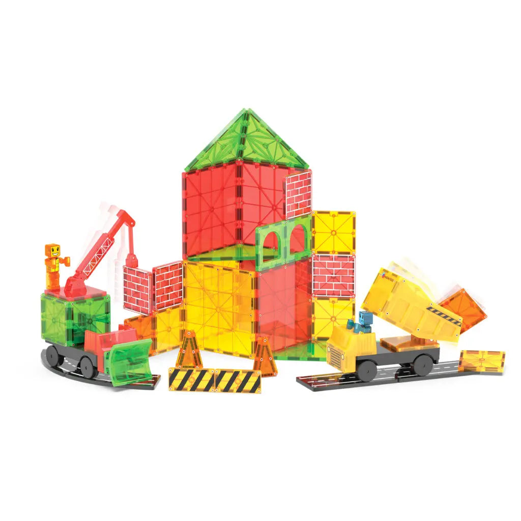 magna tiles crane