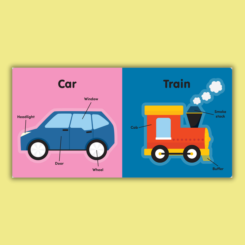 Big Block Books My First Vehicles (Board Book) by Sarah Lock Kids Picture Book