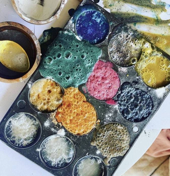 Eco Art and Craft Eco Fizz and Paint Kit Sensory Play Potions Painting and Science Experiments 3yrs+