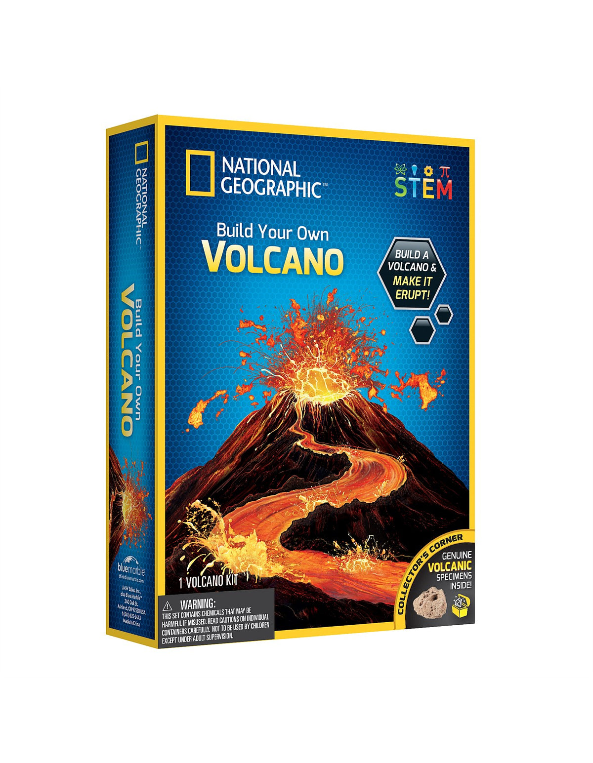 National Geographic Volcano Activity Kit Early Science STEM Toys 8yrs ...