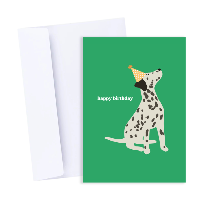 Dalmatian Birthday Card