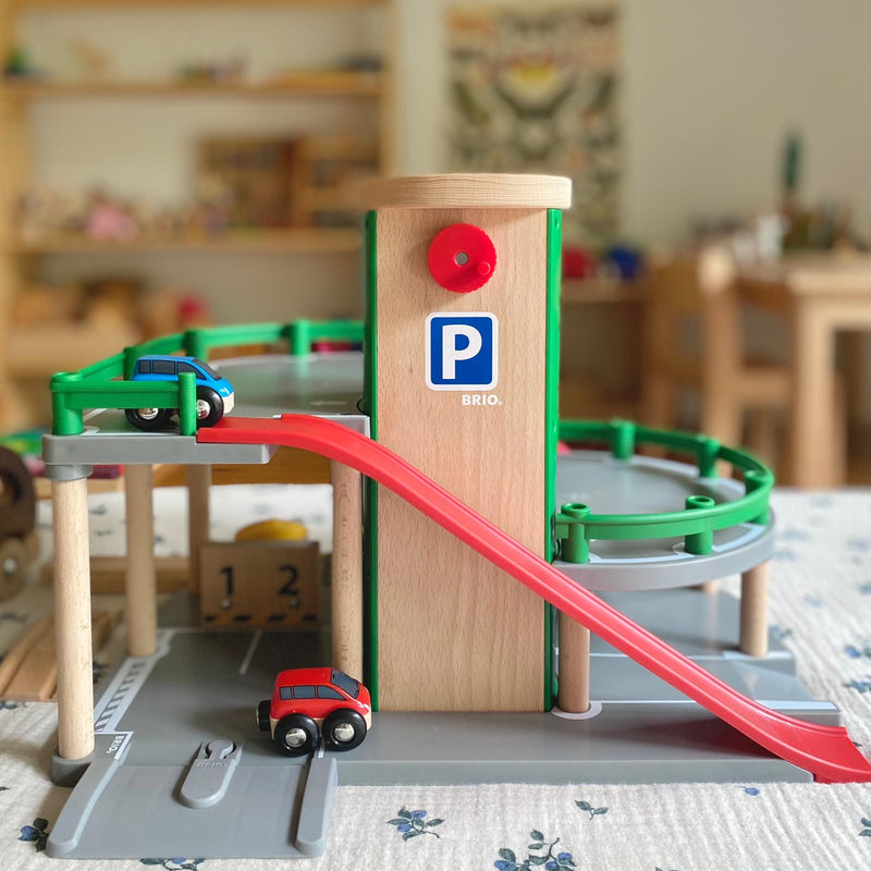 BRIO Parking Garage 7 Pieces Set Wooden toy car garage Best Seller Most Loved in Store 3yrs+