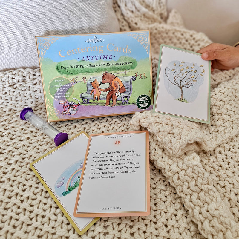 eeBoo Centering Cards Anytime Mindfulness Early Literacy Best Seller 3yrs+