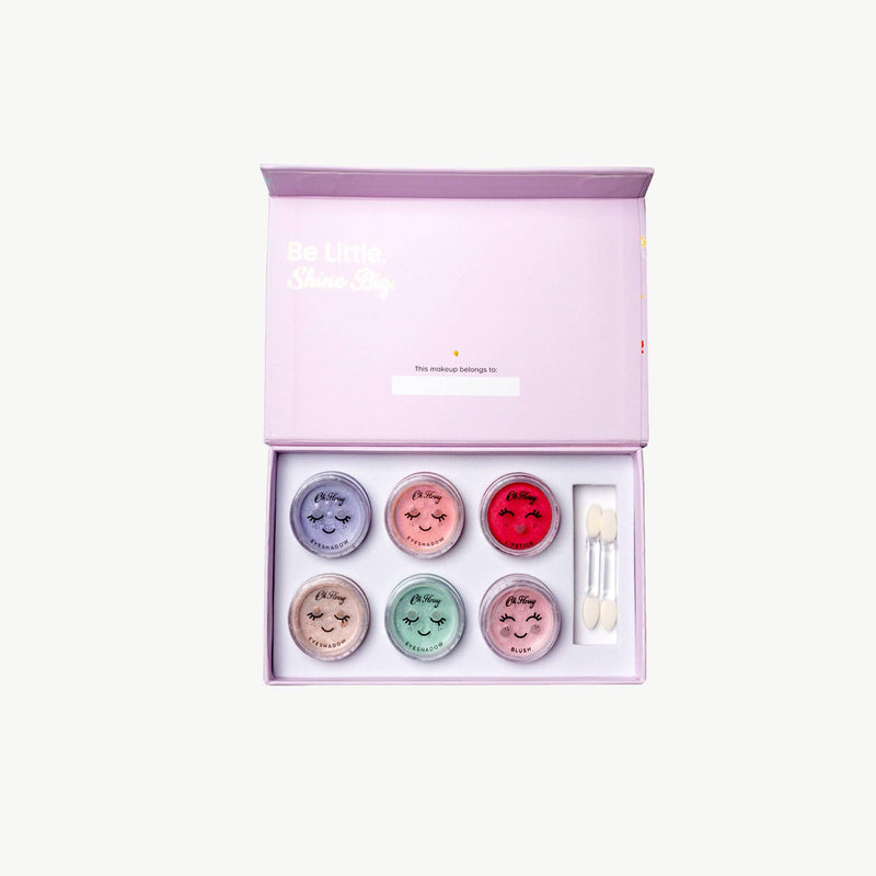 Oh Flossy Sweet Treat Kids Makeup Set Soft Shimmer Pastel Colours Gift Idea for 3yrs+