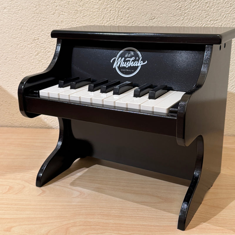 Kids Wooden Piano by Mushab Musical Instrument for Kids 33x25x30cm 3yrs+