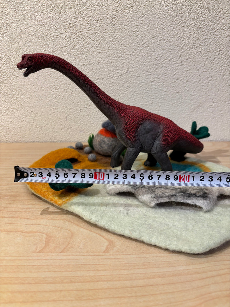 Schleich Brachiosaurus Red Extra Large Figurine Dinosaur Collection Animal Figurines 3yrs+