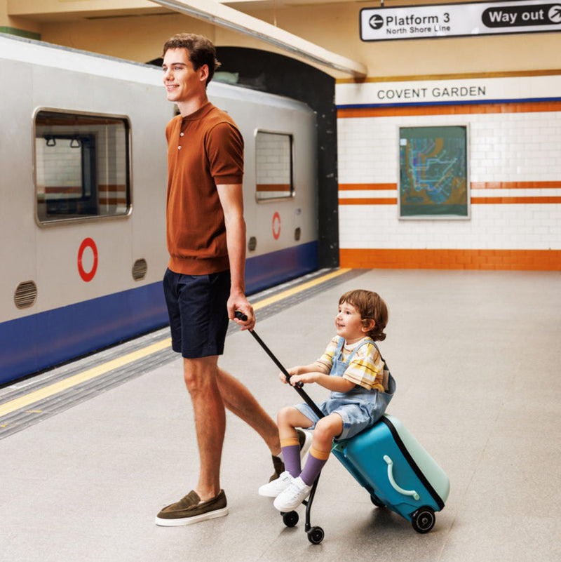 Micro Ride On Luggage Eazy Allrounder 2 Options Kids Suitcase Travel Moblity 18m+ (Furniture Shipping)