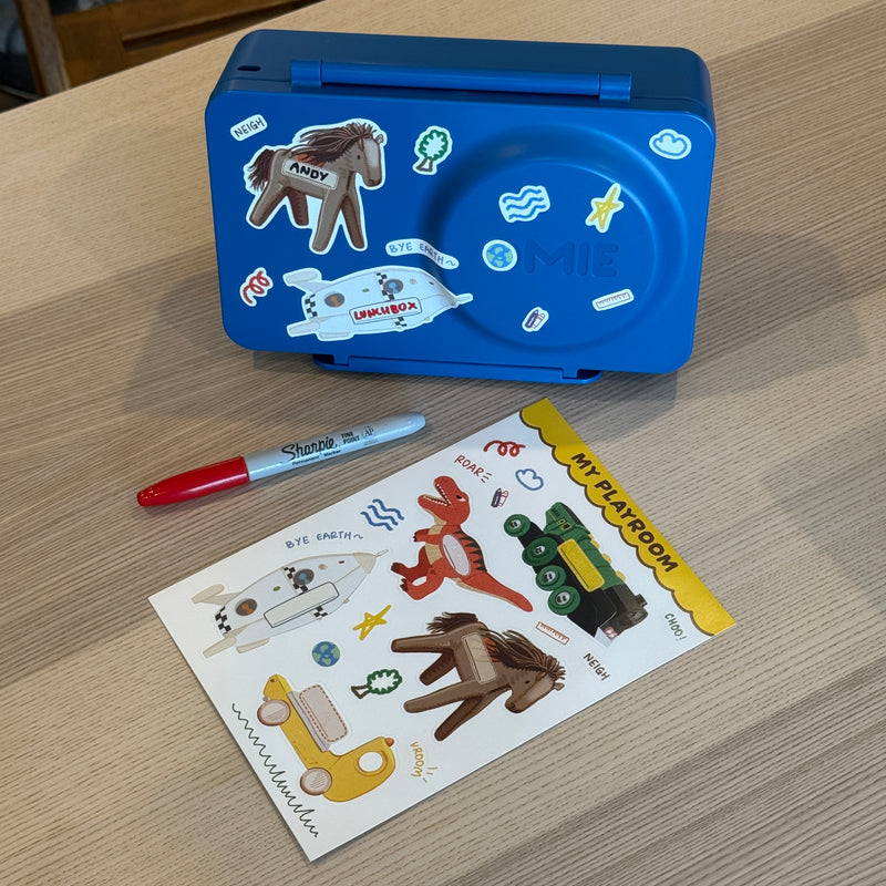Limited Edition Adventure Quest Waterproof Decal Sticker Sheet