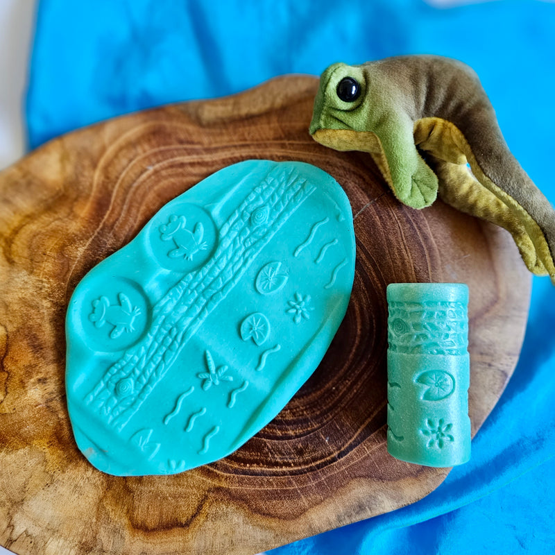 Yellow Door Let's Roll Nursery Rhymes Rolling Pin Art and Craft for Kids Playdough Sand Toys Sensory Toys Toddler 2yrs+