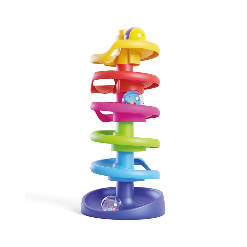 Quercetti Spiral Tower 9pcs Fine Motor Skills Toys for Toddlers Baby Toys 12m+