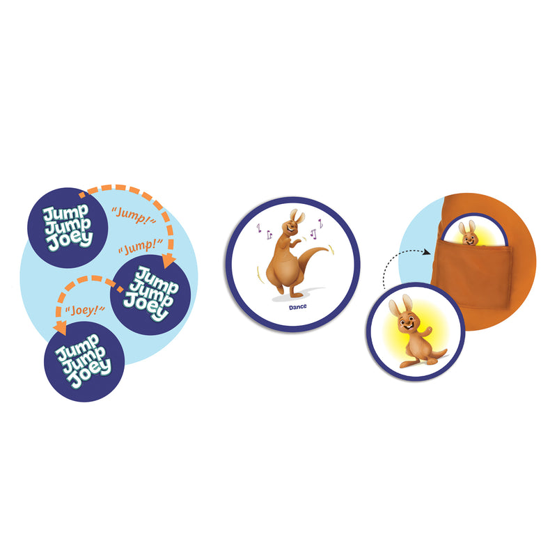 Peaceable Kingdom Jump Jump Joey Board Games for kids Developmental Toys for Toddlers 2yrs+