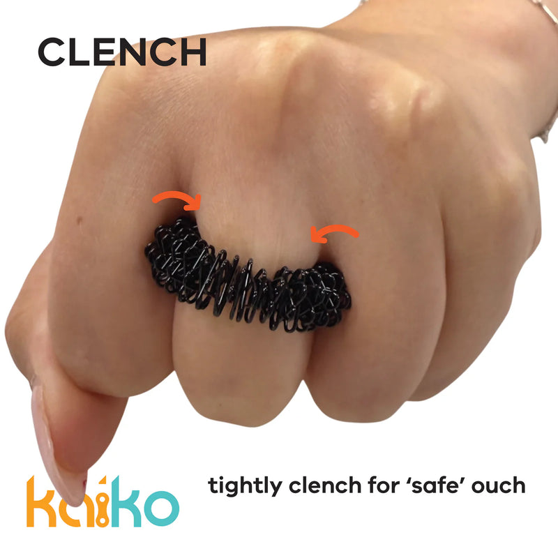 Kaiko Oil Slick Finger Spikey Duo Travel Fidget Toys Sensory Toys 3yrs+