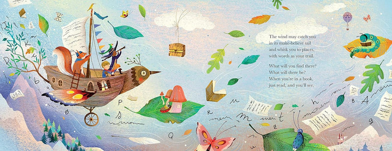 When You Open a Book (Hardcover) By Caroline Derlatka Kids Picture Book Storytelling