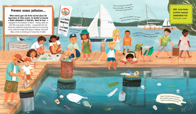 It's Our Business to Make a Better World (Hardcover) by Rebecca Hui, Anneli Bray & Jonah Larson Kids Picture Book Earth Sustainability Book