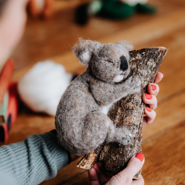 Koala Needle Felting Kit by The Crafty Kit Co Art and craft for kids 1 My Playroom