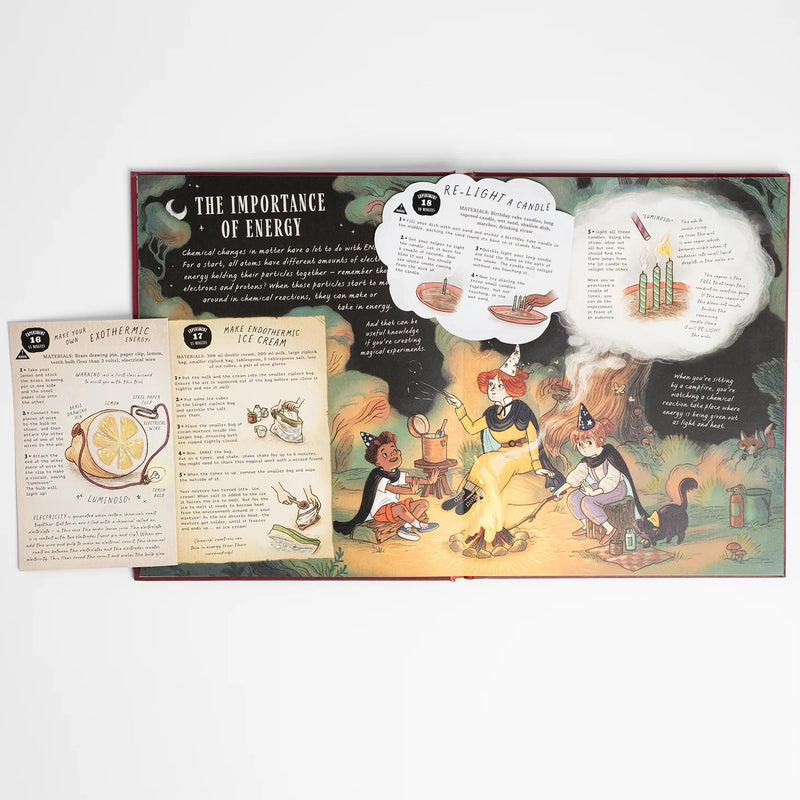 The Wizard’s Guide to Magical Experiments (Hardcover) With 40 Science Experiments To Try At Home by Wood Amanda & Rioux Jo