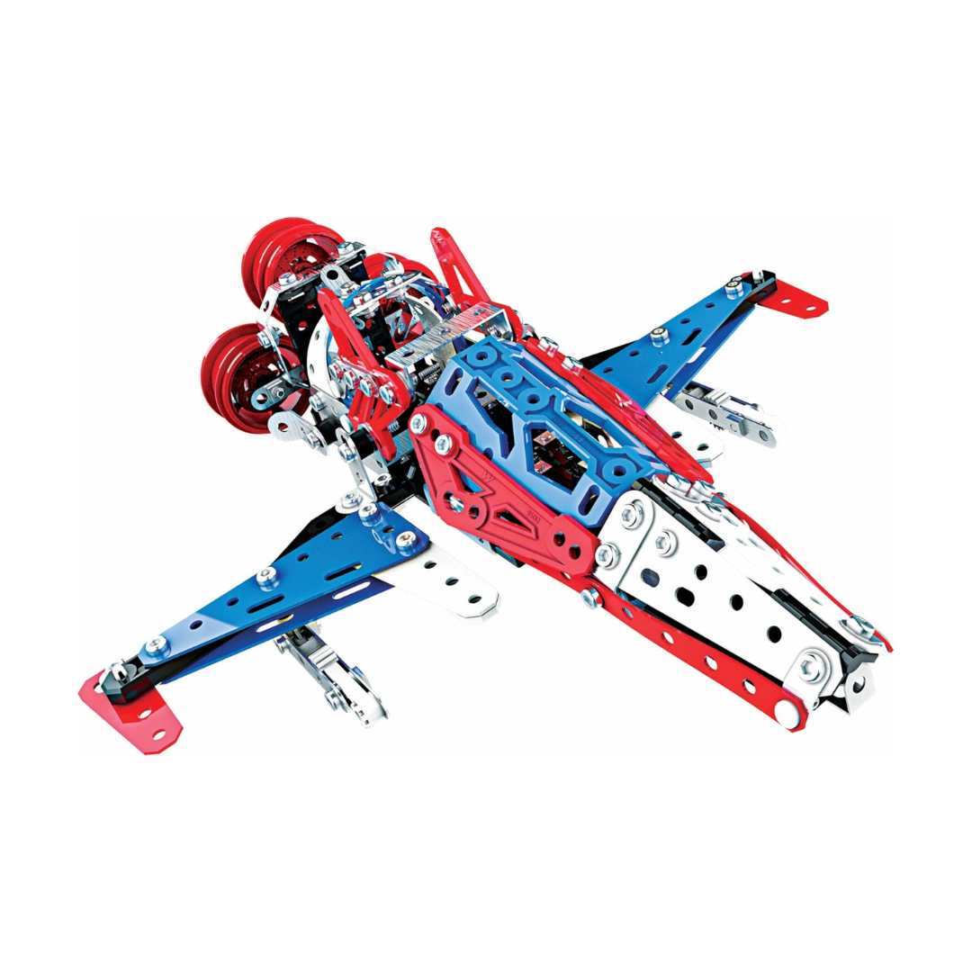 Meccano Maker’s Toolbox 437pcs 5 in 1 Building Kit STEM Toys 10yrs ...