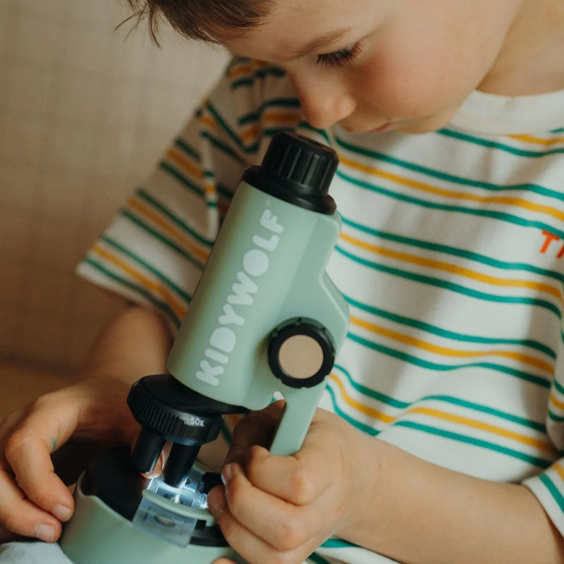 Kidywolf KidyMicroscope Green Early Science STEM Toys 8yrs+