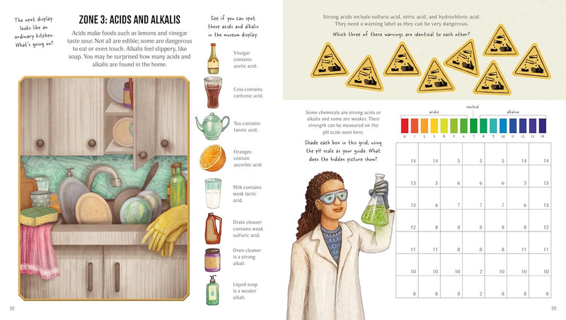 Museum of Marvels Science Activities Book By Lisa Regan & Vlad Stankovic (Paperback) STEM Experiments & Discoveries Gift Ideas for Ages 7yrs+