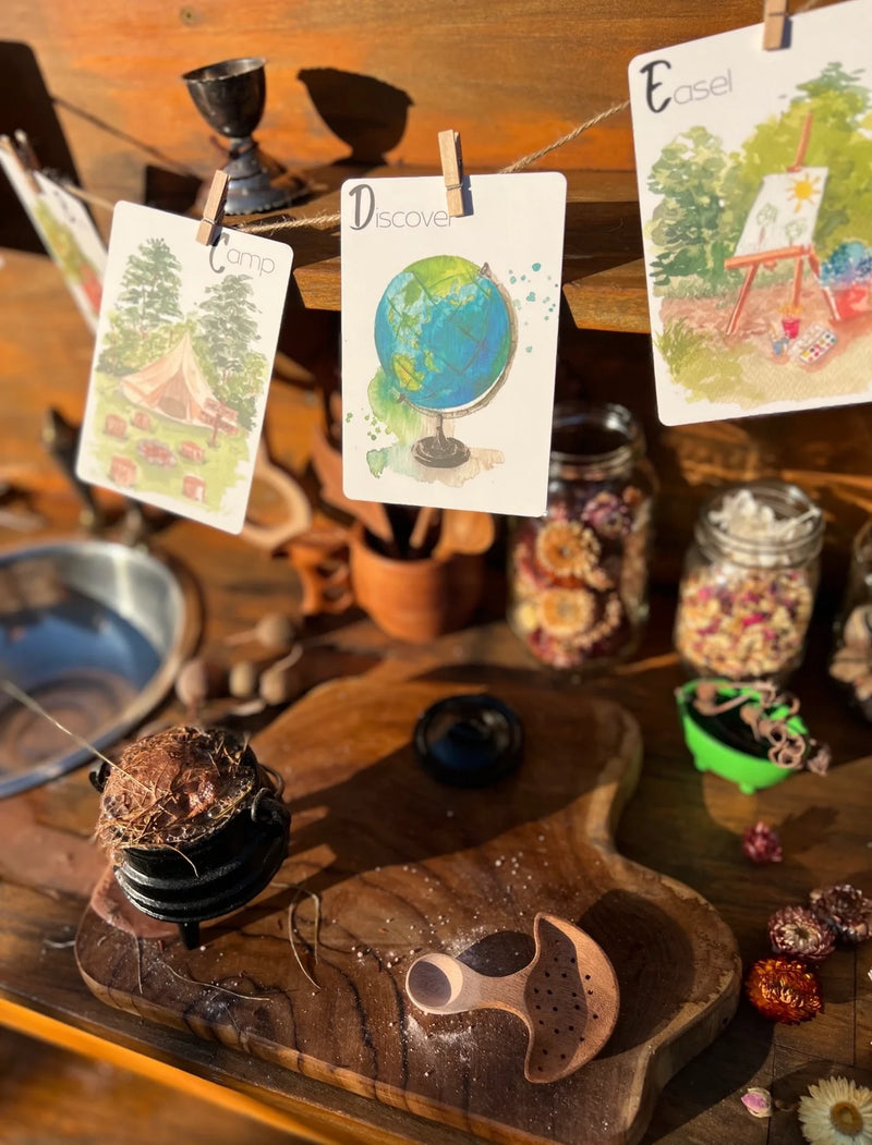 Rascal Lane Alphabet Set Early Literacy Phonics Cognitive Language Developmental Toys for Preschoolers 3yrs+