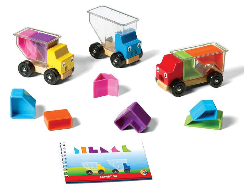 Smart Games Trucky 3 Toy Car Cognitive Developmental Game for Toddlers Gift Idea Best Seller 3yrs+