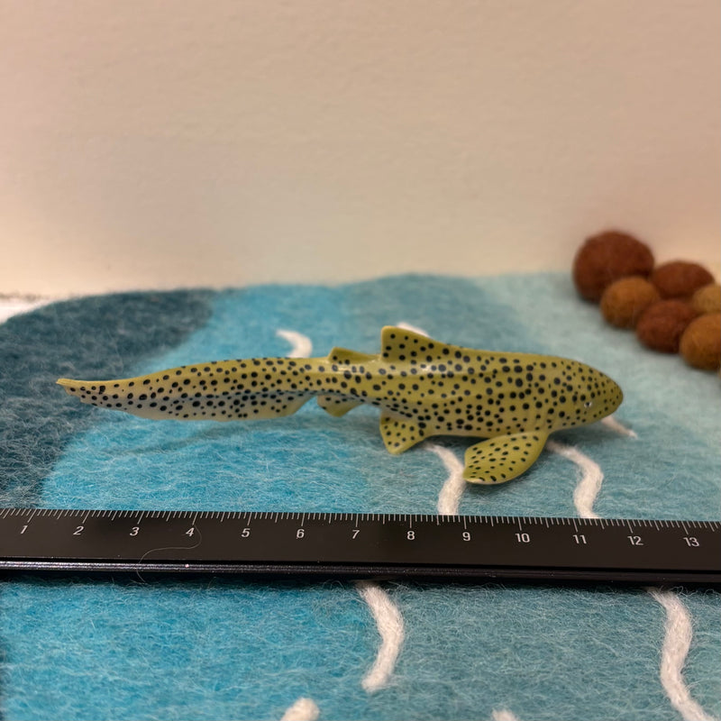 Zebra Shark Figurine by CollectA Medium Ocean Sea Life Collection Animal Figurines Clearance 3yrs+