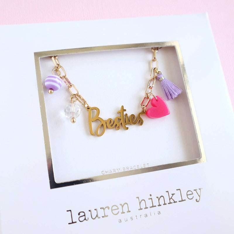 Lauren Hinkley Australia Petite Fleur Besties Charm Bracelet Best Seller 3yrs+