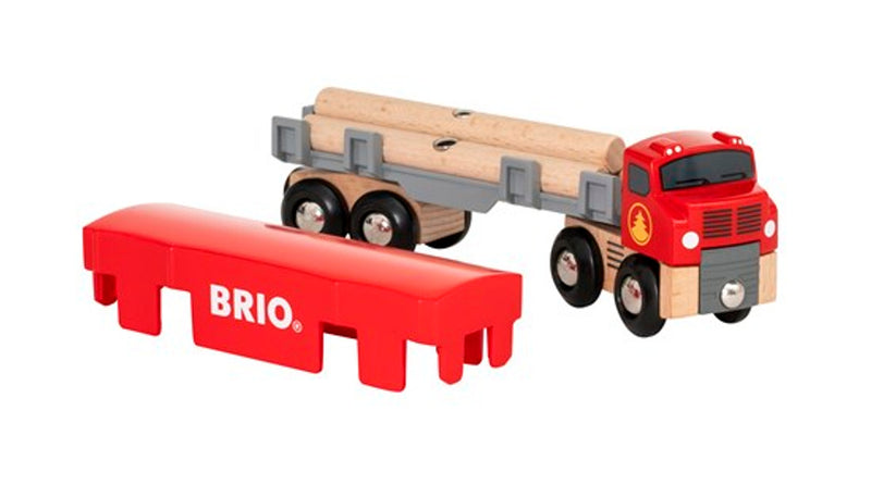 BRIO Lumber Truck 6pc Toy Car 3yrs+