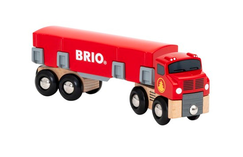 BRIO Lumber Truck 6pc Toy Car 3yrs+