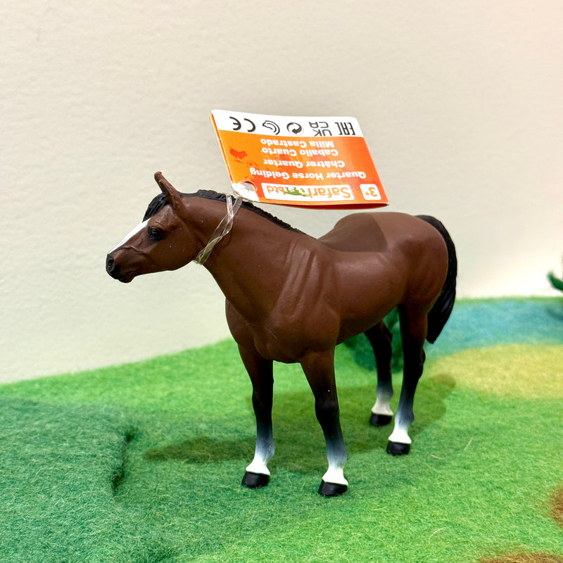 Morgan Stallion Horse Figurine by Safari Ltd Farm Collection Animal Figurines 3yrs+