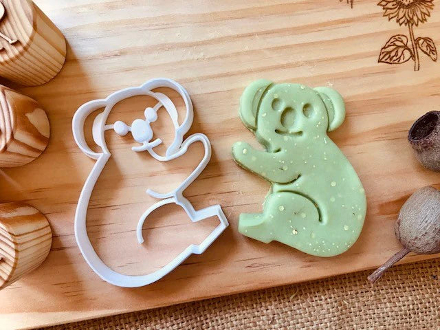Koala Bio Cutter by Beadiebug Playdough Sand Toys Art and Craft for Kids 3yrs+