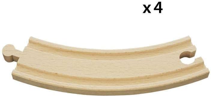 BRIO Large Curved Tracks 4pc 3yrs+