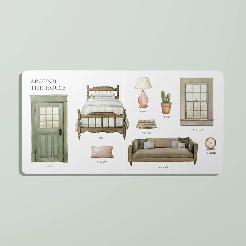 Our Big Book of First Words by Paige Tate & Co(Board Book) Baby Toys