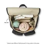 OiOi - Signature Nappy Backpack - Oat Dimple Vegan Leather Mothers Day