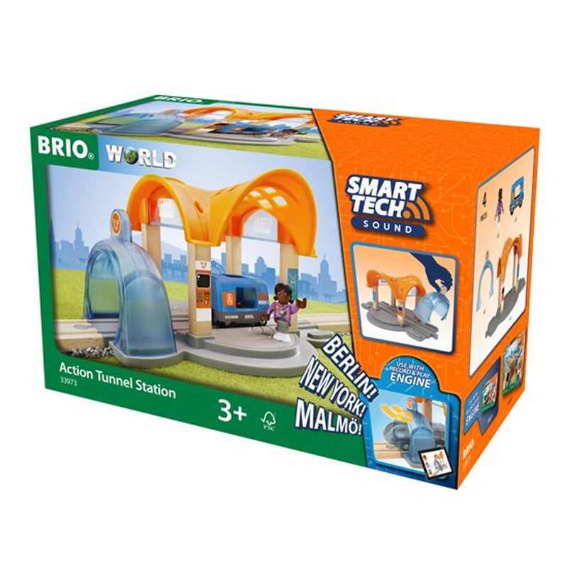 BRIO Smart Tech Action Tunnel Station  3yrs+
