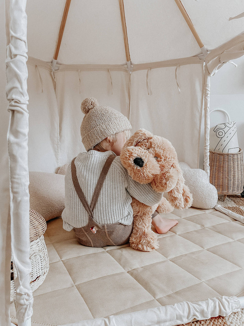 Mindful & Co Kids Charlie The Sensory Puppy Dog Weight Plush Toys Wellbeing Gifting Idea Best Seller 3yrs+