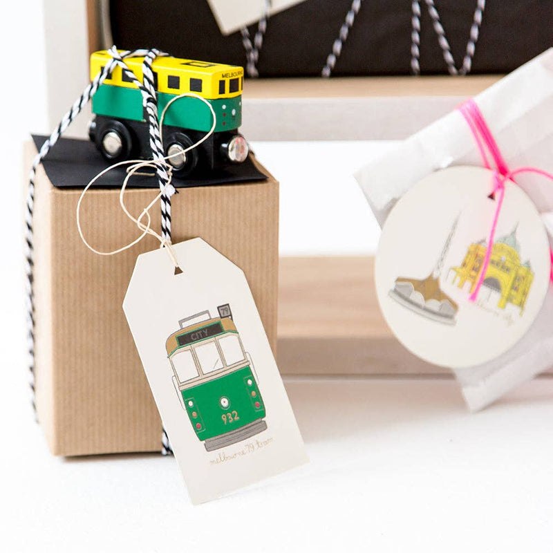 Make Me Iconic Mini Melbourne Tram Wooden Toy Train Best Seller 3yrs+