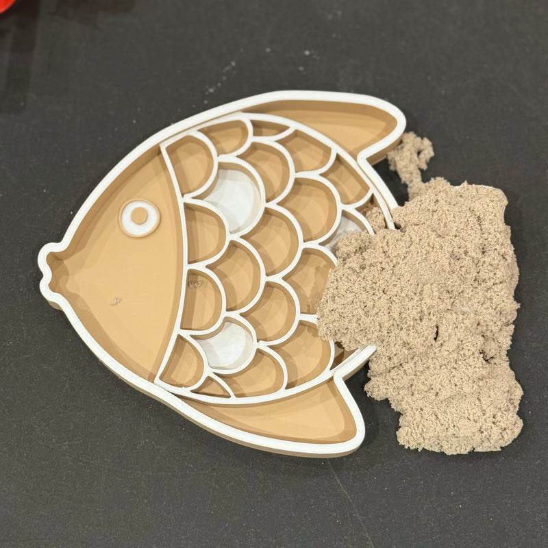 Rainbow Fish Sparkle Eco Play Tray by Naturally Playful Nature Play Tools Sensory Toys 3yrs+