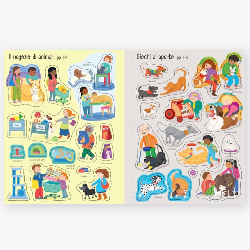 Pets First Sticker Activity Book with 150 stickers (Paperback) by Usborne Travel Toys