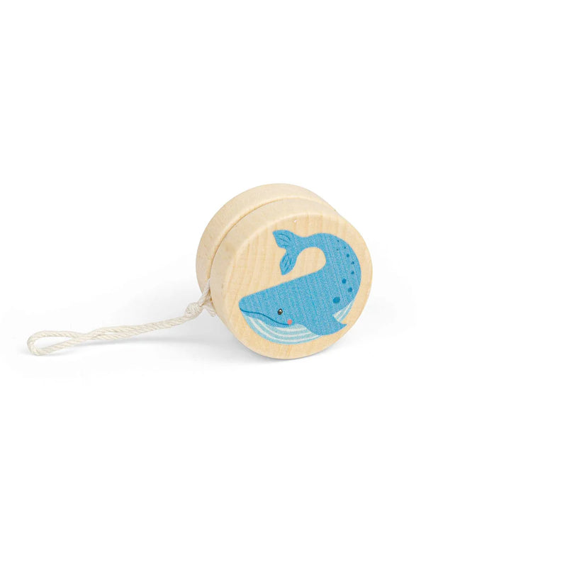 Bigjigs Wooden Wildlife Yo-Yos Assorted Design 3yrs+