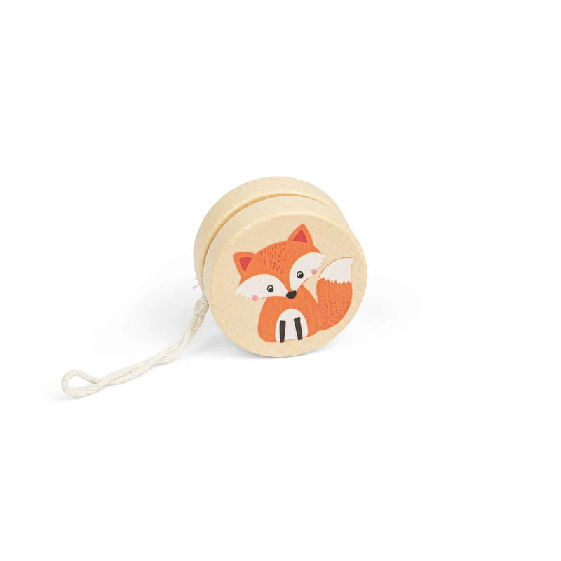Bigjigs Wooden Wildlife Yo-Yos Assorted Design 3yrs+