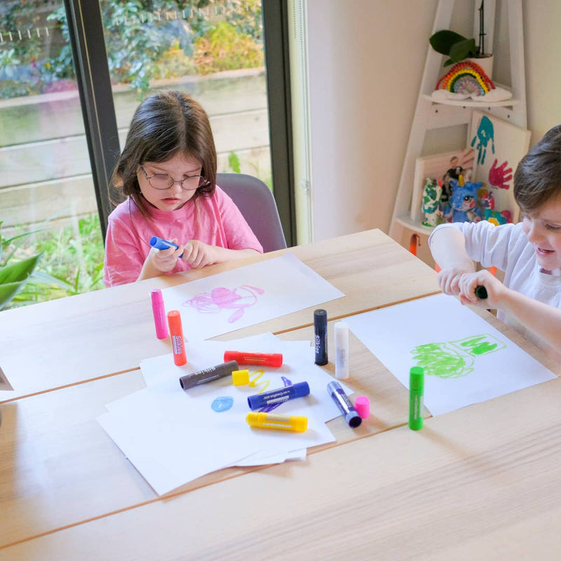 My Creative Box Silkies Paint Sticks Set of 12 Art and craft for kids 3yrs+