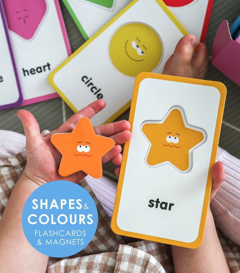 Curious Columbus Flashcards Shapes & Colours