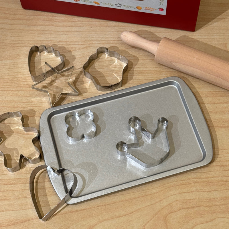 Egmont Deluxe Cookie Cutter Baking Set 10pcs Play Kitchen Set Pretend Play Gift Idea for 5yrs+