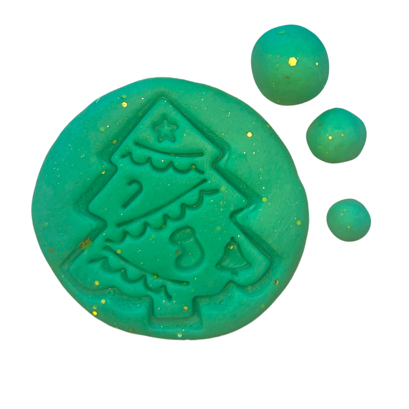 Wild Dough Playdough - Christmas Tree Playdough Christmas Range